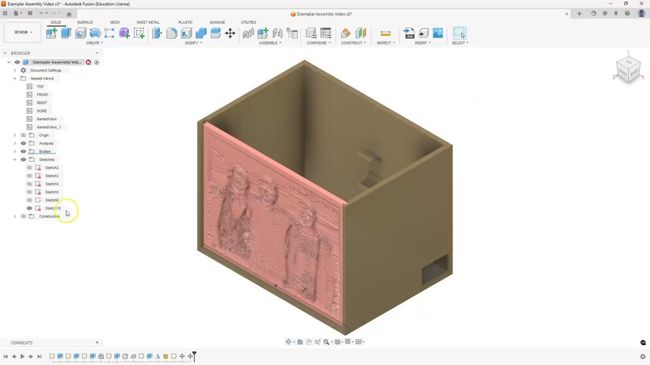 4. Fusion - Lithophane Assembly