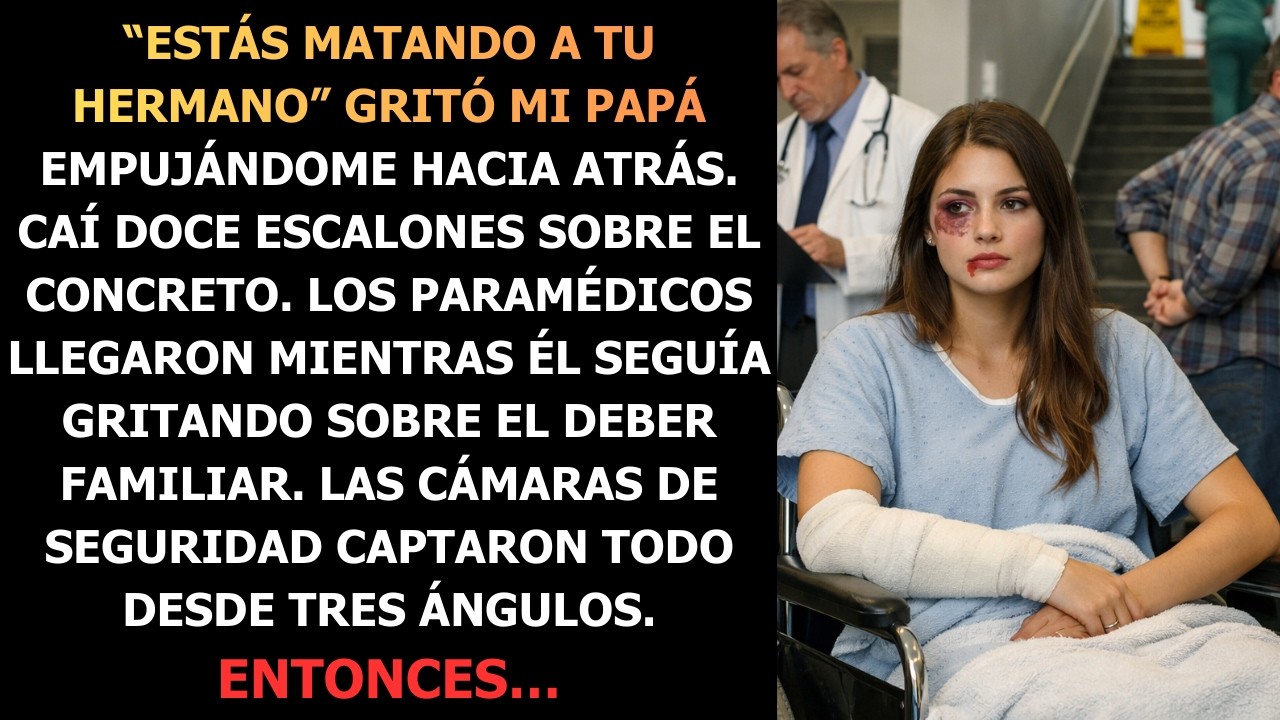Mi Papá Me Empujó Por las Escaleras Por Negarme a Donar un Riñón — Las Grabaciones del Hospital