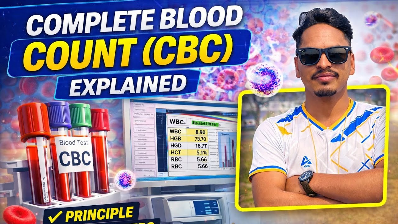 Complete Blood Count (CBC) Explained | Principle, Parameters & Clinical Importance for MLT Students
