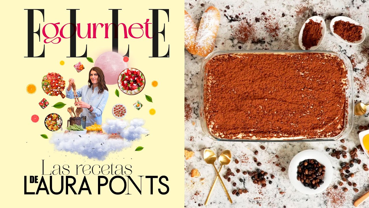Receta de tiramisú, por Laura Ponts | Elle Gourmet España