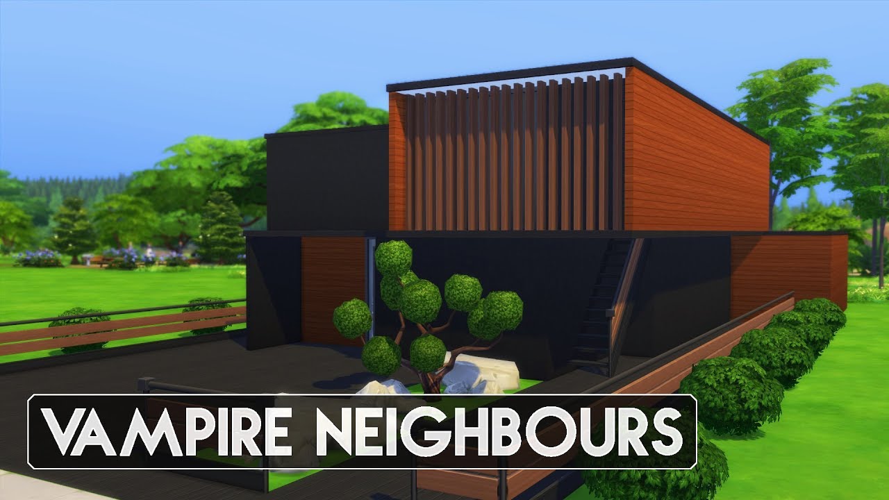 Sims 4 | House Building | Vampire Neighbours