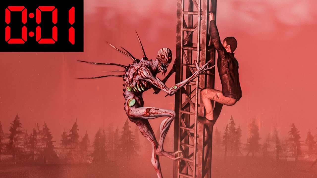 У ТЕБЯ 1 СЕКУНДА ЧТОБЫ УСПЕТЬ ЗАЛЕЗТЬ!