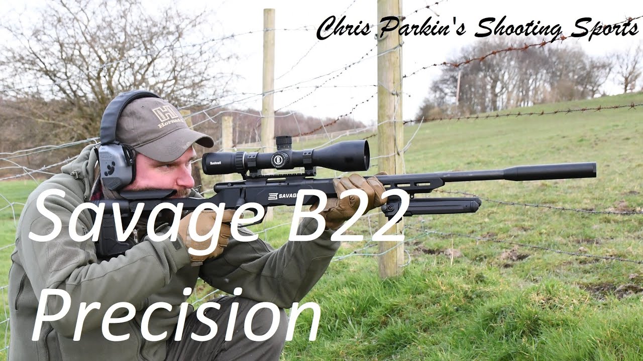 Savage B22 Precision review Highlights and some steel target action