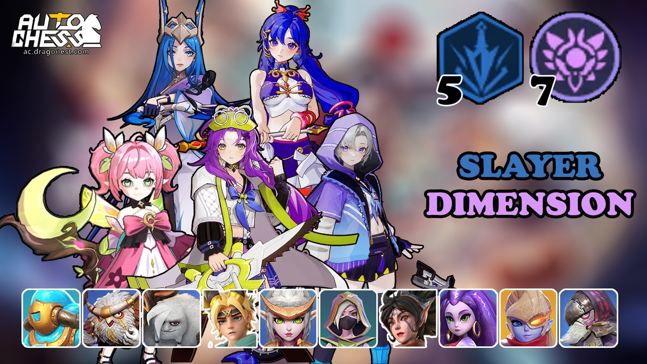 DRODO BRAWL MODE - 🥷🦋5 SLAYER 7 DIMENSION • AUTO CHESS