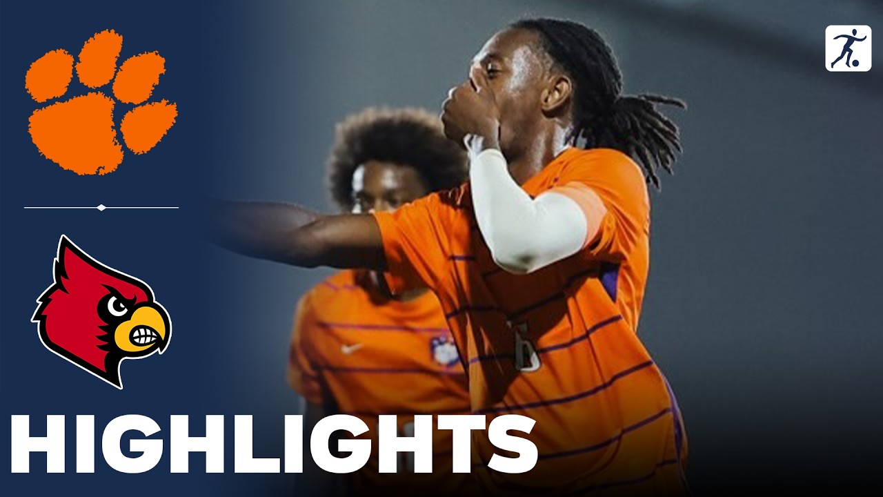 Clemson vs Louisville | NCAA College Soccer | Highlights - October 16, 2026