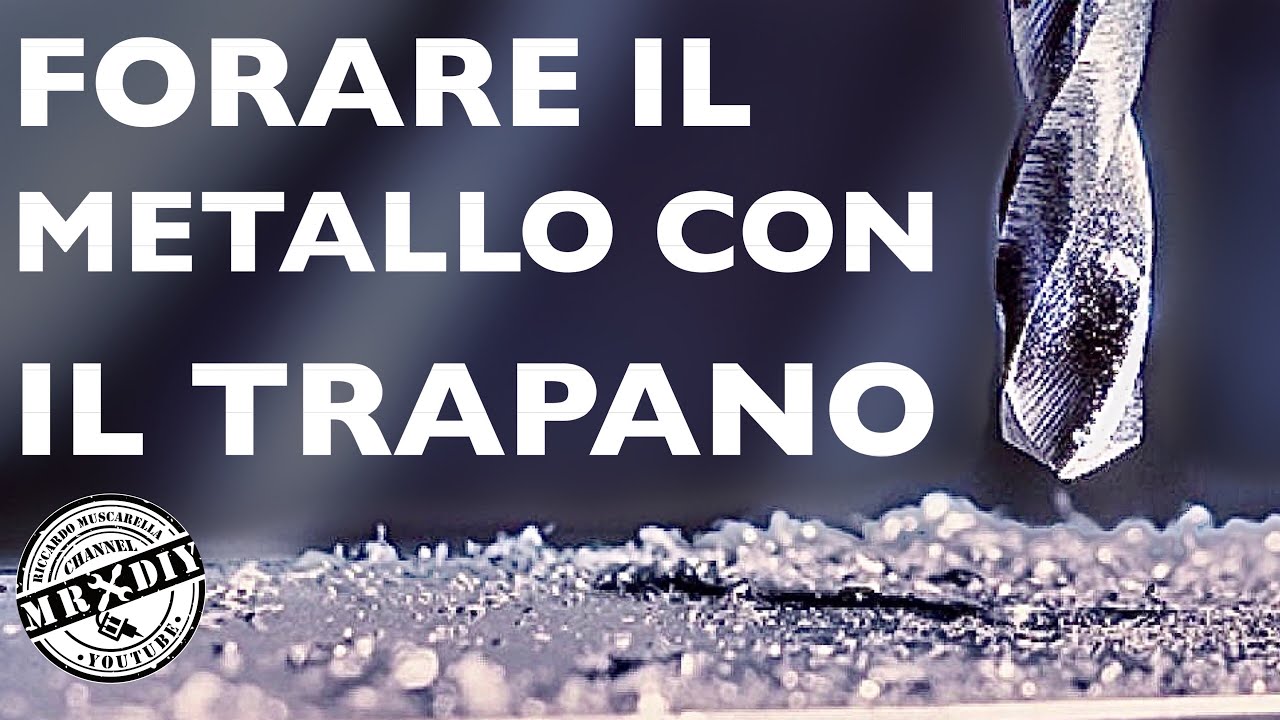 Come forare il ferro con il trapano. Fori sul metallo. How make hole in the iron. Bucare il ferro