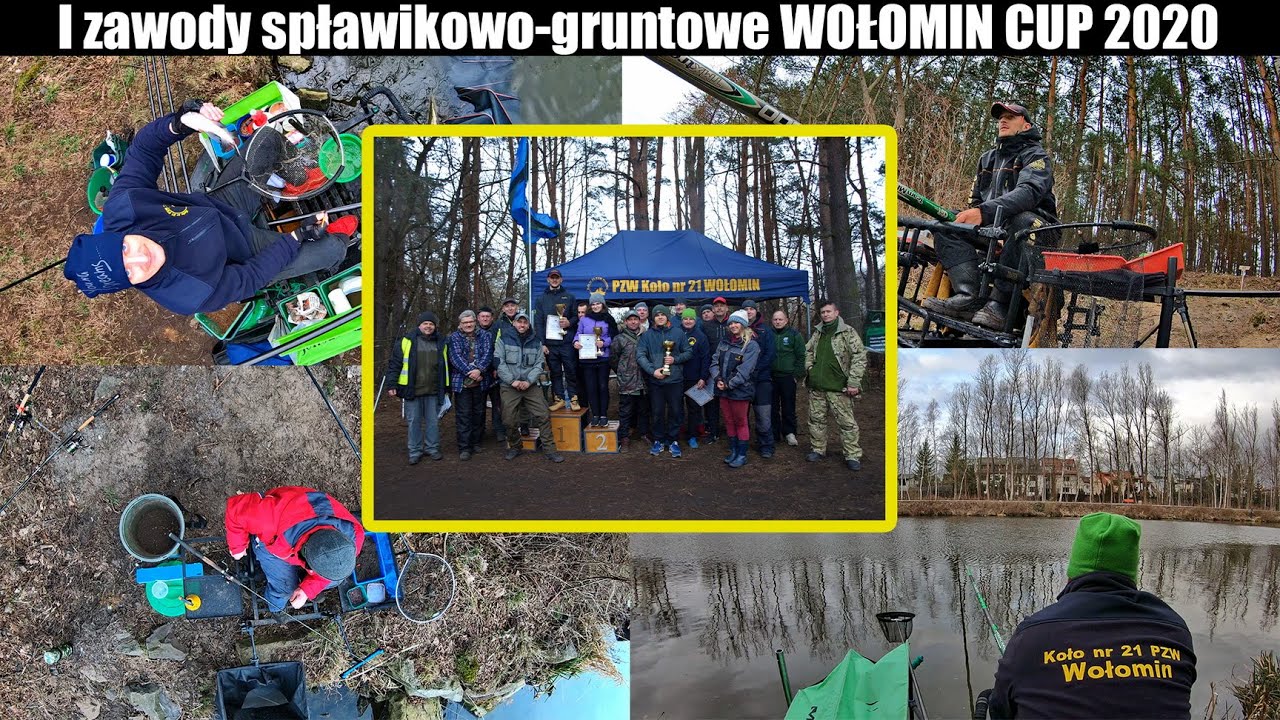 I zawody spławikowo-gruntowe WOŁOMIN CUP 2020. Nowe ciekawe ujęcia, ważenie, wyniki.