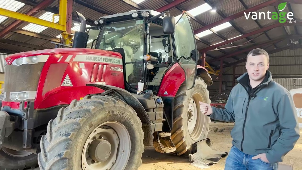 Steering System Fitted to a Non Guidance Ready Massey | Trimble
