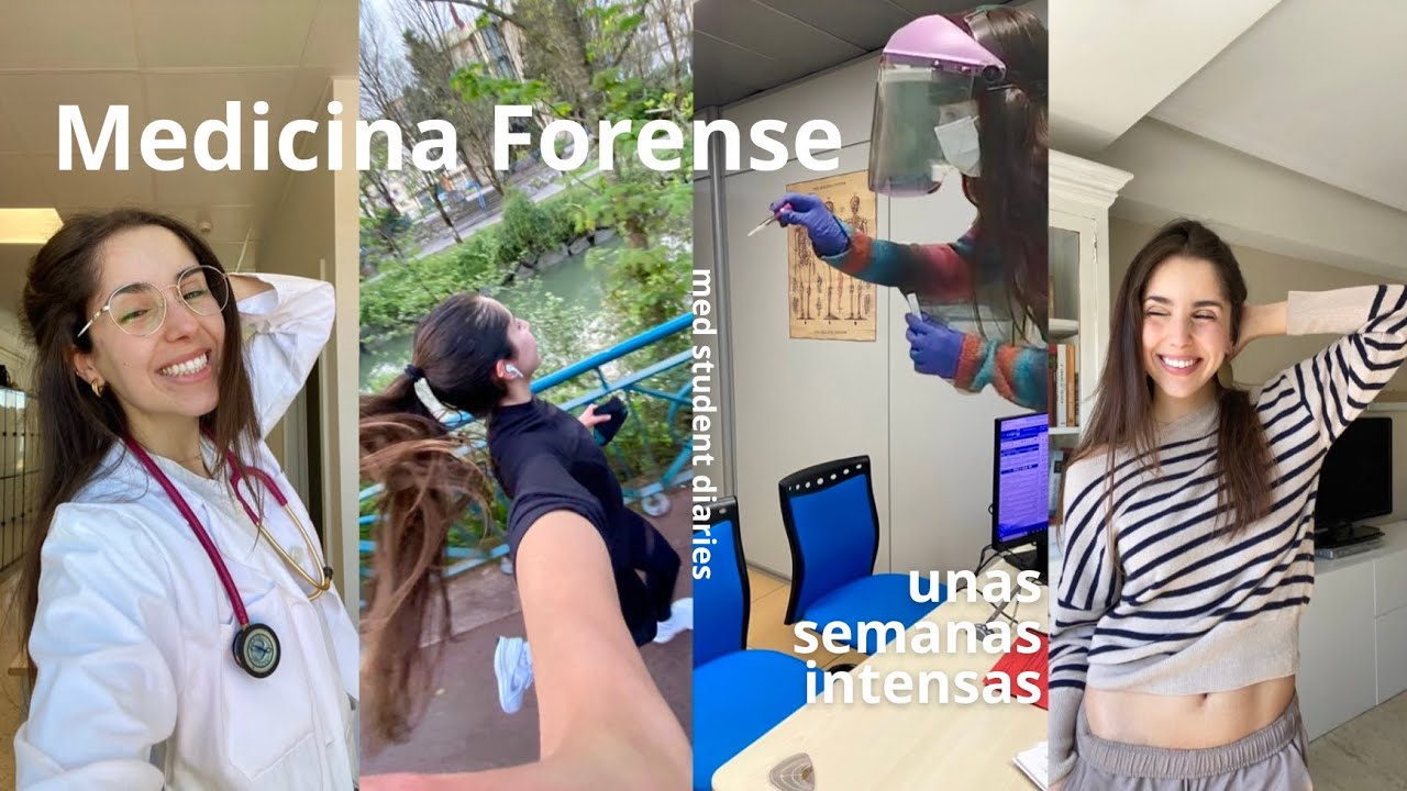 prácticas de forense, rutina de deporte y semanas universitarias muy ajetreadas