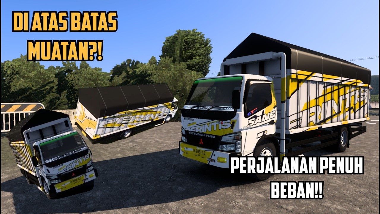 Detik-Detik Truk MBG Hampir Terguling, Karena Overload🔥