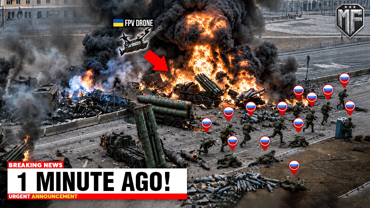 Huge Russian Air Defense Network Spotted by Ukrainian FPV Drones Near Moscow - Then THIS Happened...
