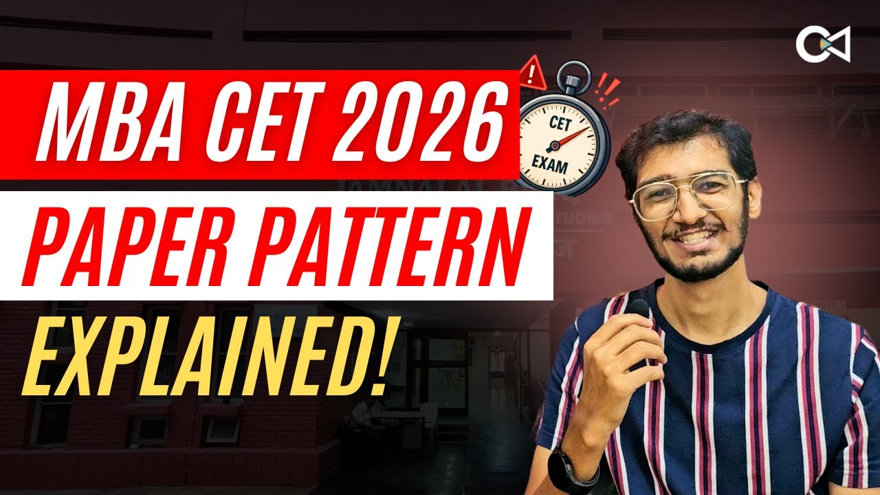 MBA CET Paper Pattern Explained for 140+ Score | Crack Every Test