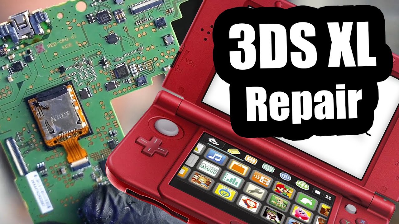 Nintendo 3DS XL Repair Not Charging.