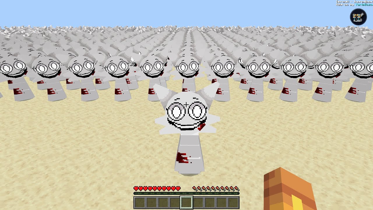 Too Much Incredibox SPRUNKI 3D Wenda in Minecraft PE