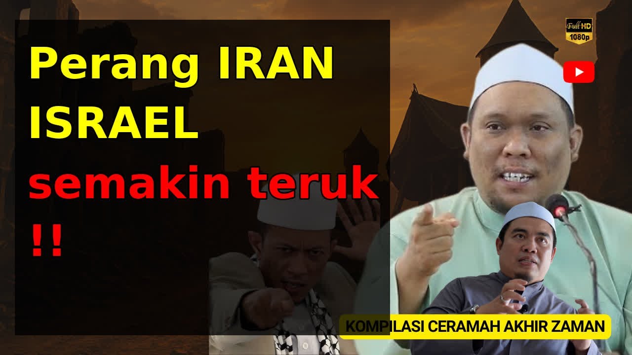Perang IRAN ISRAEL semakin teruk !! Bermulanya kebangkitan Islam dari Timur - Ustaz Auni