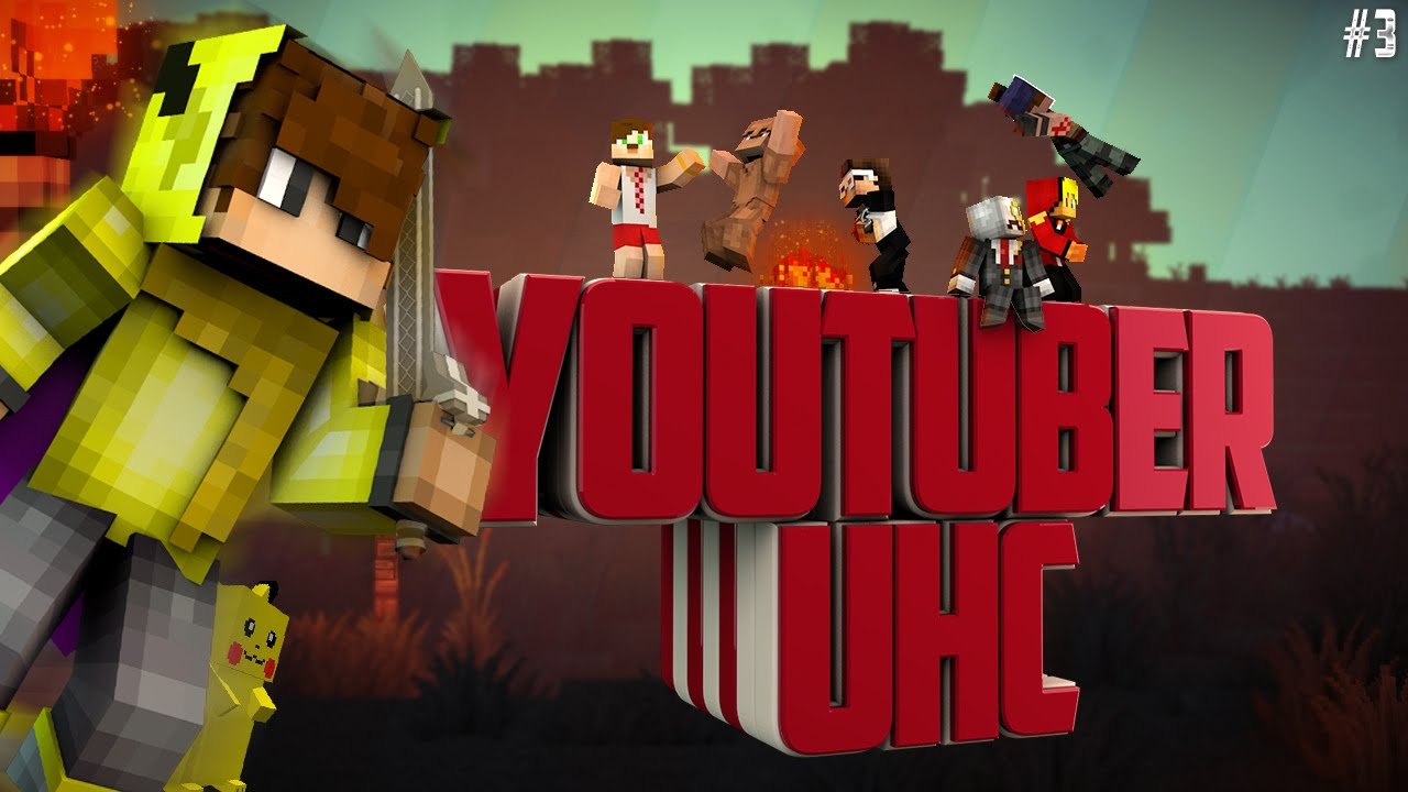 ÖLÜMSÜZ ELMAZ SET! (Minecraft : Youtuber UHC #3) w/TTO
