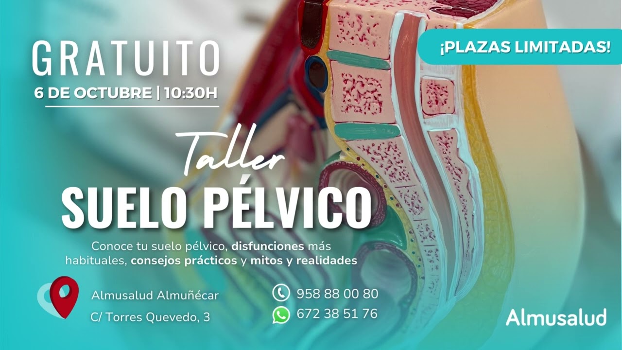 Taller suelo pélvico en Clínica Almusalud Almuñécar