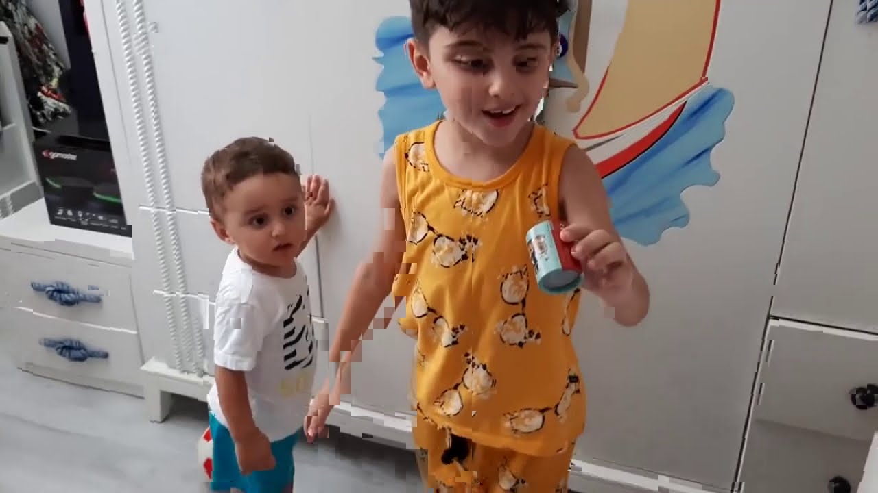 Yusuf emir yaramazlık yapınca annesi bebek koltuğunda ona ceza verdi | fun kids video