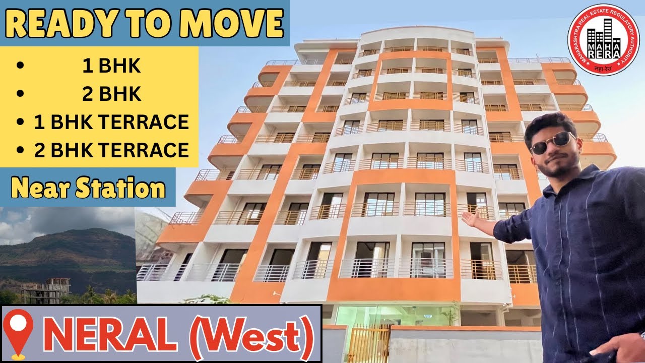 Ready to Move | 1BHK/2 BHK/Terrace Flat | Near Station | Neral (West)