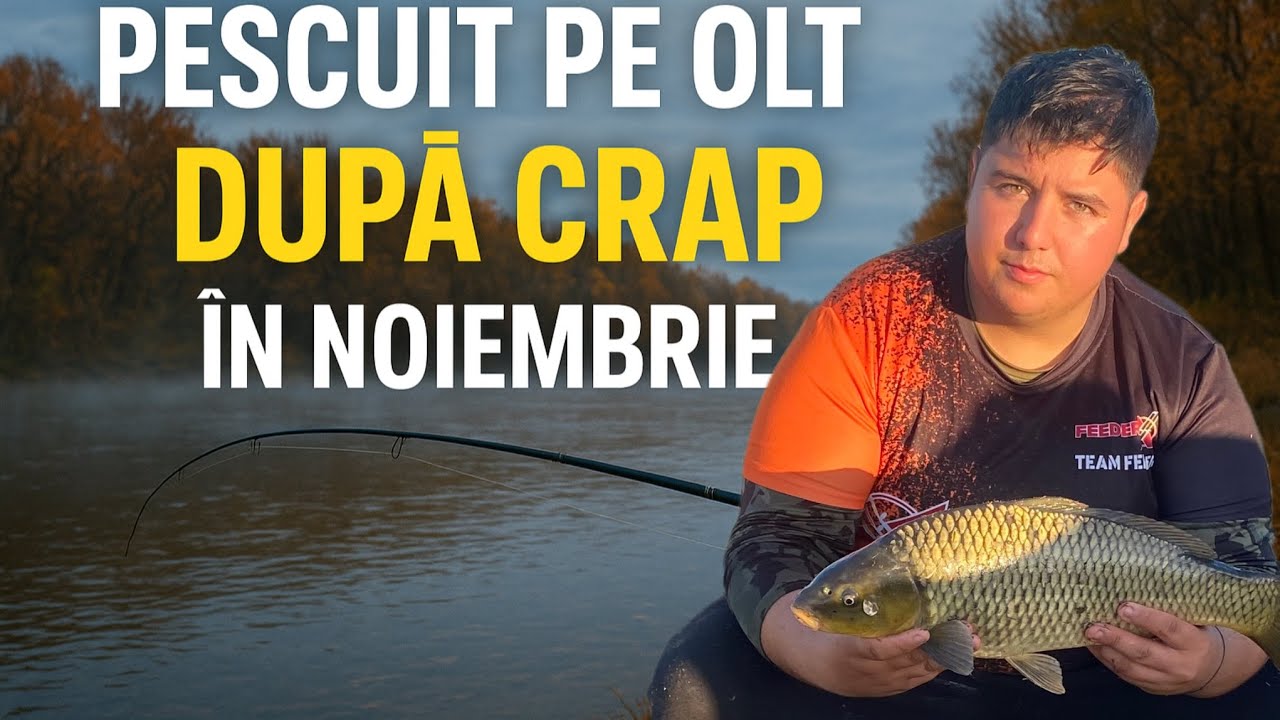 PESCUIT &icirc;n NOIEMBRIE pe OLT la METHOD FEEDER după ,, CRAPII MOFTUROȘI &ldquo;🥶🏆⏰
