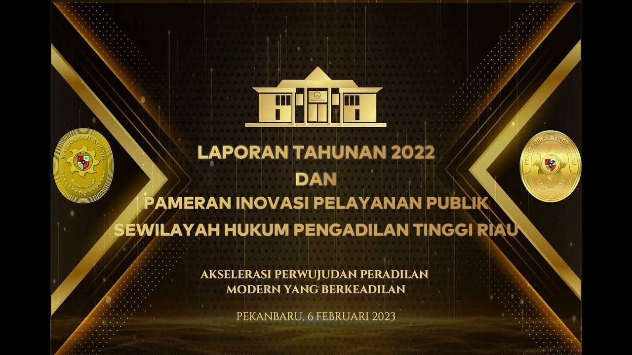 Laporan Tahunan 2022 Pengadilan Tinggi Riau
