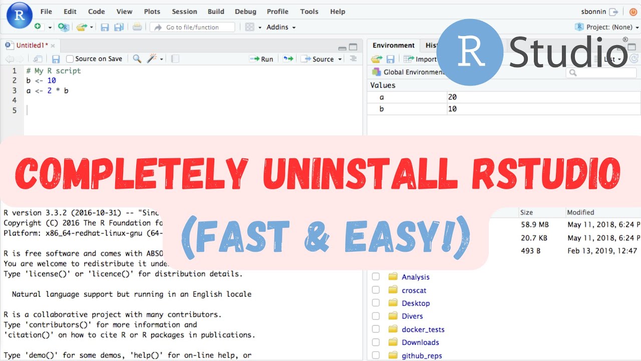 Completely Uninstall RStudio in Windows (Fast & Easy!)