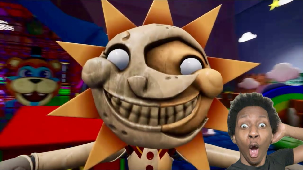 THIS GUY IS TERRIFYING MEEEE!! | FNAF SECURITY BREACH PART 2