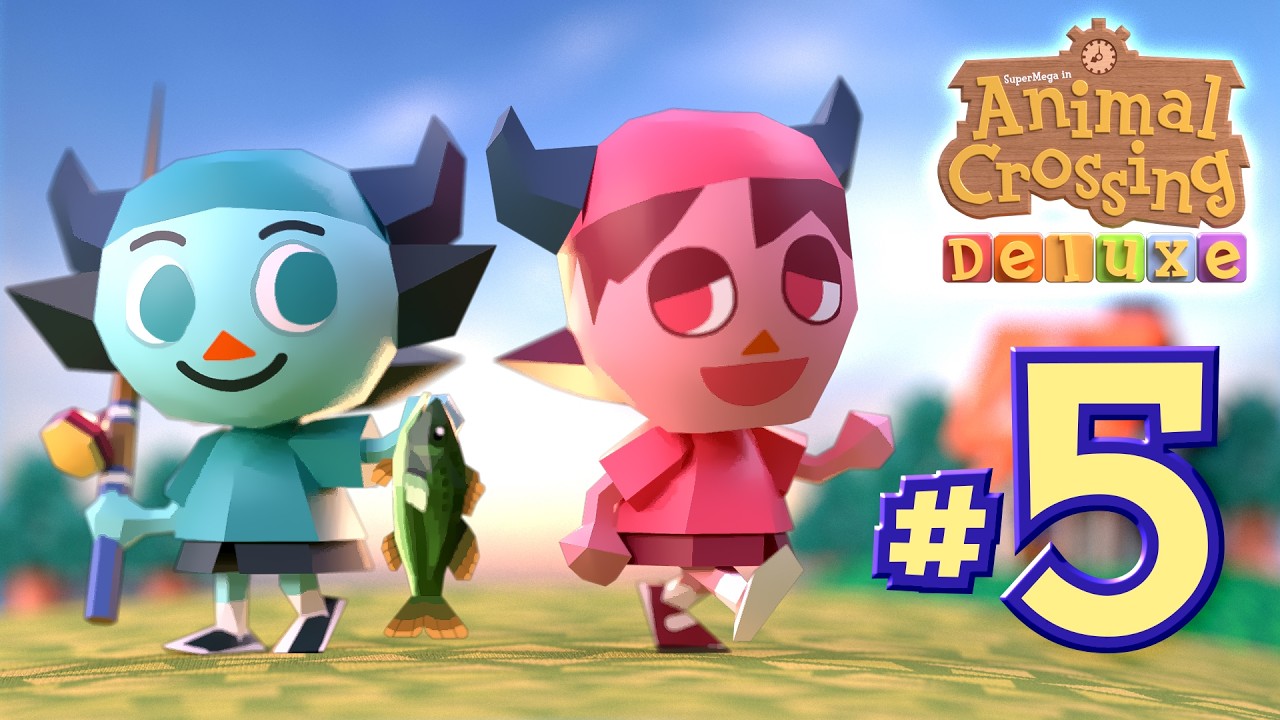 SuperMega Plays ANIMAL CROSSING DELUXE - EP 5: The Annoying Orange Has Gone Woke
