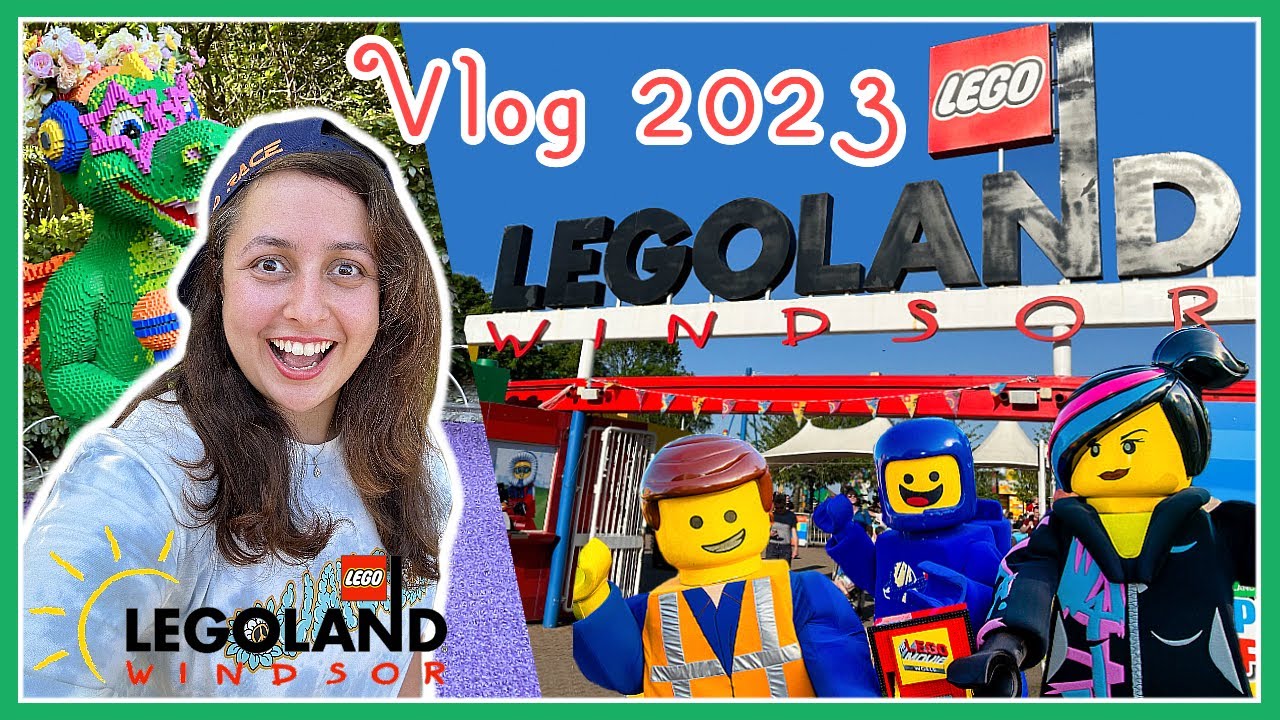 LEGOLAND Windsor Vlog 🇬🇧 | RIDES, Shows, Characters, FOOD & More! 2023 AD