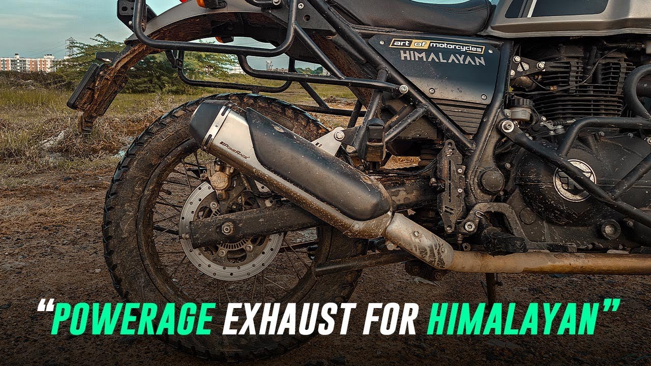 New Powerage Exhaust For Himalayan | Royal Enfield Himalayan
