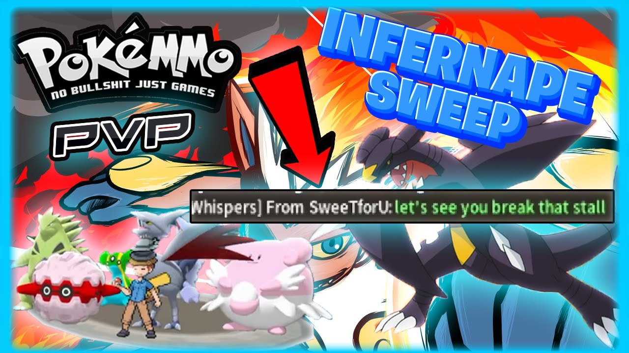 RANK 1 Player Wanted To See Me Break This STALL TEAM! Swords Dance Infernape People! PokeMMO PvP