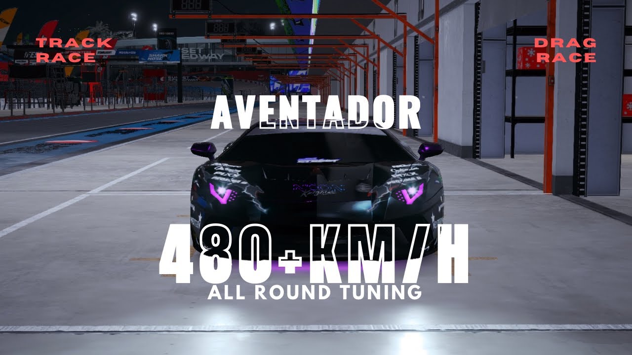 Carx Street LMA (Aventador) track or drag tuning