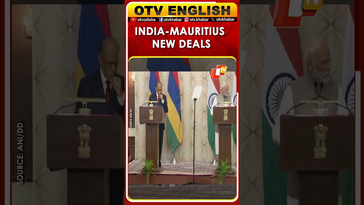 India-Mauritius Signs MoU In Presence Of PM Modi, Mauritius PM Ramgoolam In Varanasi