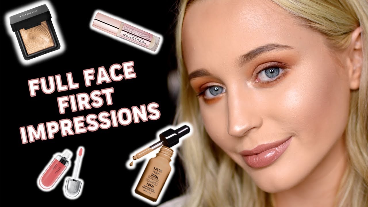 European Makeup Brands 💋FULL FACE FIRST IMPRESSIONS