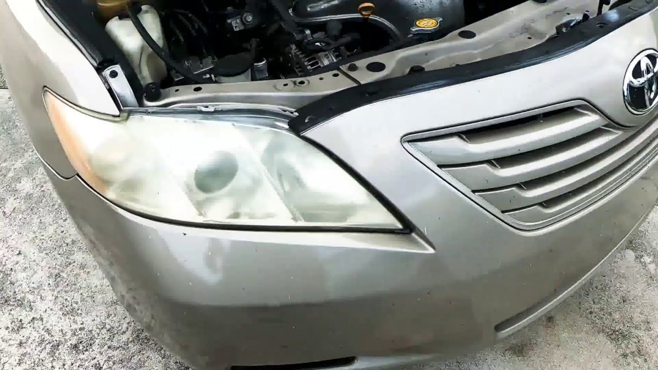 2007 Camry Headlights replace.