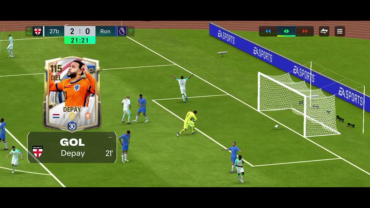 Así juega mi equipo en fc Mobile 26 de grl 116