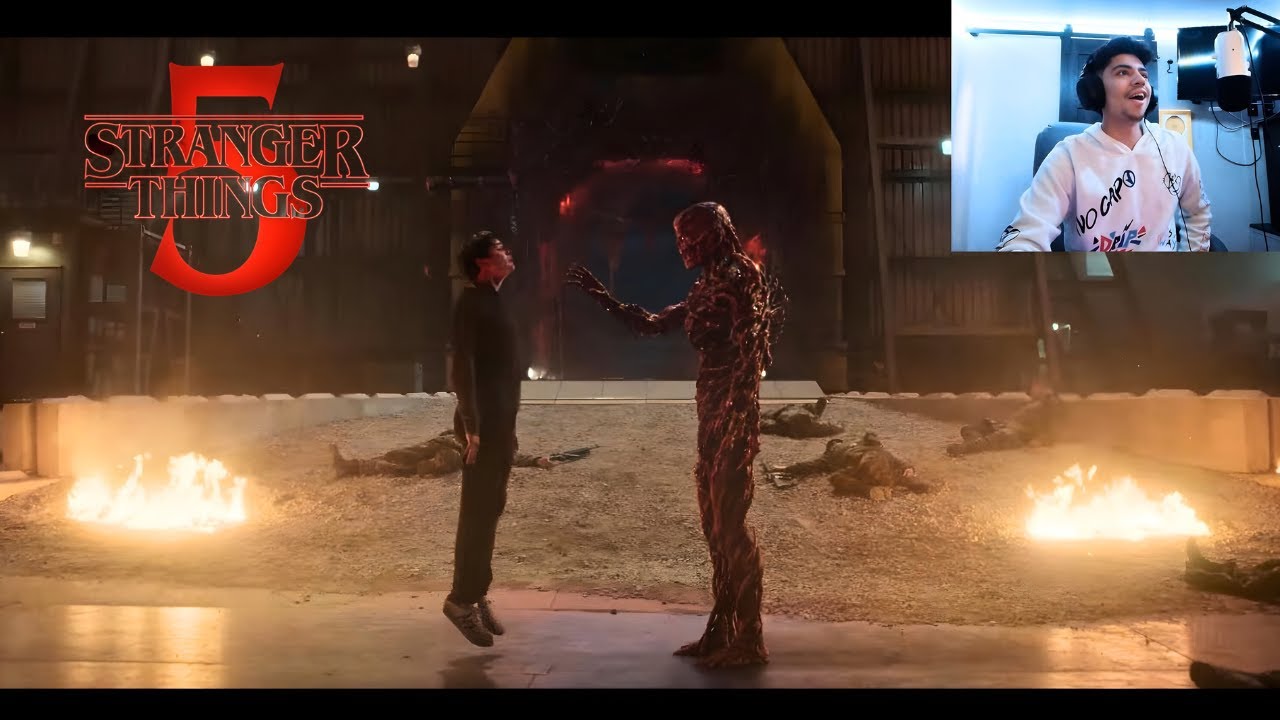 Stranger Things Season 5 Official Trailer Reaction!!!