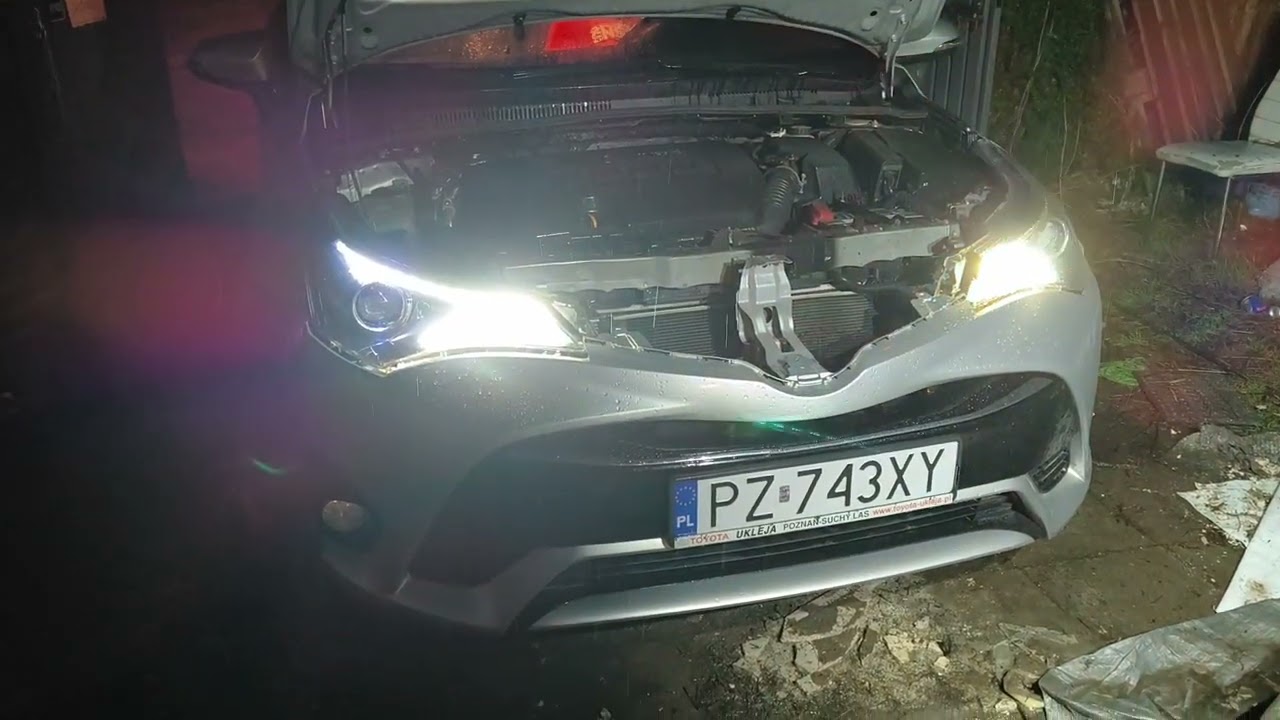 Naprawa oryginalnych lamp Full LED do Toyota Avensis t27 lift