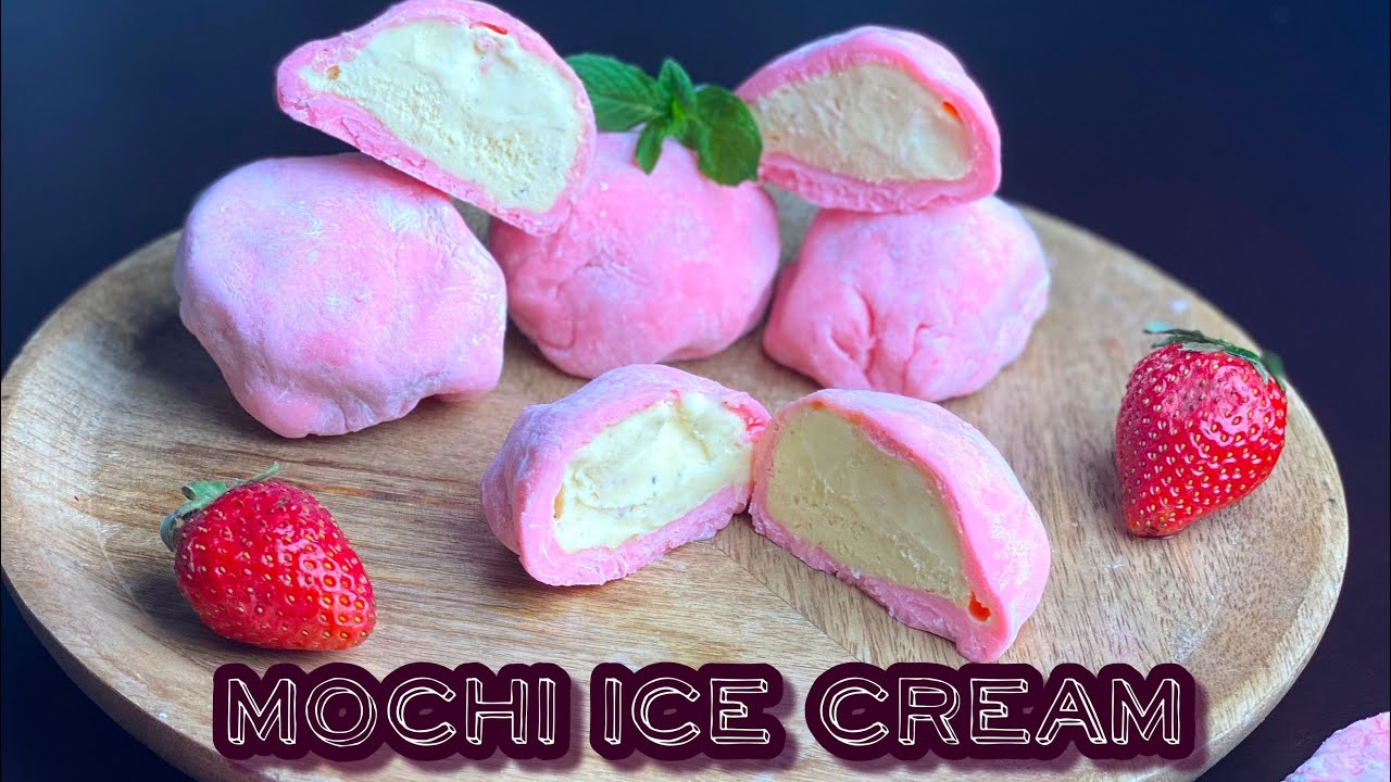 Inghetata mochi - doar 5 ingrediente - un desert super delicios | E.Gustos