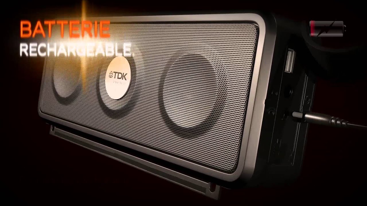 TDK LoR A33 Haut-Parleur &Eacute;tanche Sans Fil