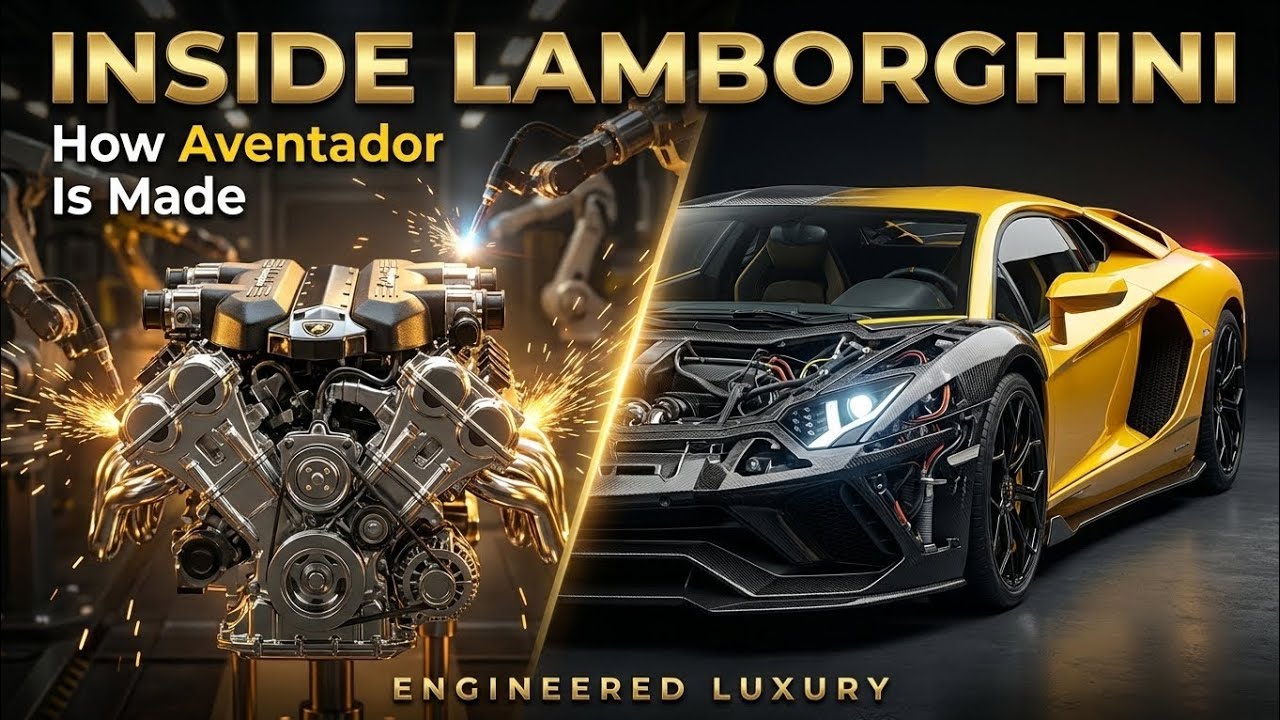 Inside the Lamborghini Mega Factory: Building the Ultimate Supercar