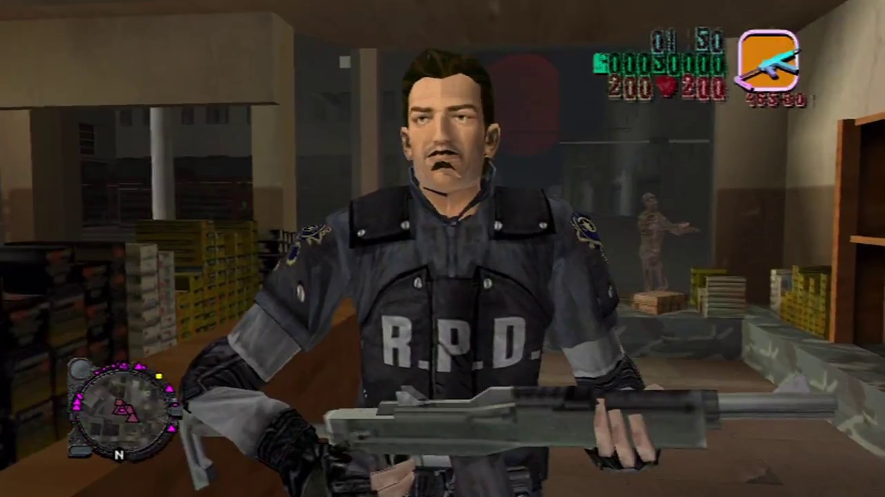 Resident Evil: Exotica (Original Xbox Exclusive GTA VC Mod) - First 20 Minutes Gameplay