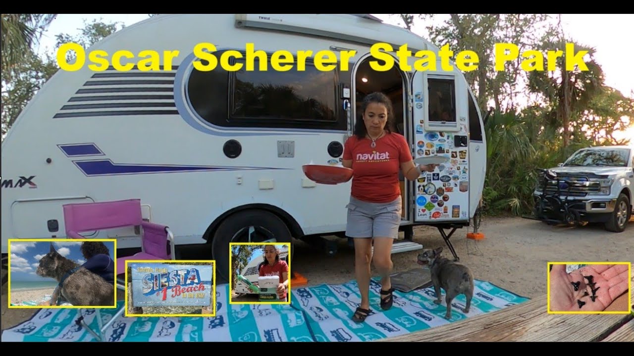 Oscar Scherer State Park, Brohard Dog Beach, Siesta Key Beach USA's #1 Beach, Venice, #RVGUARD