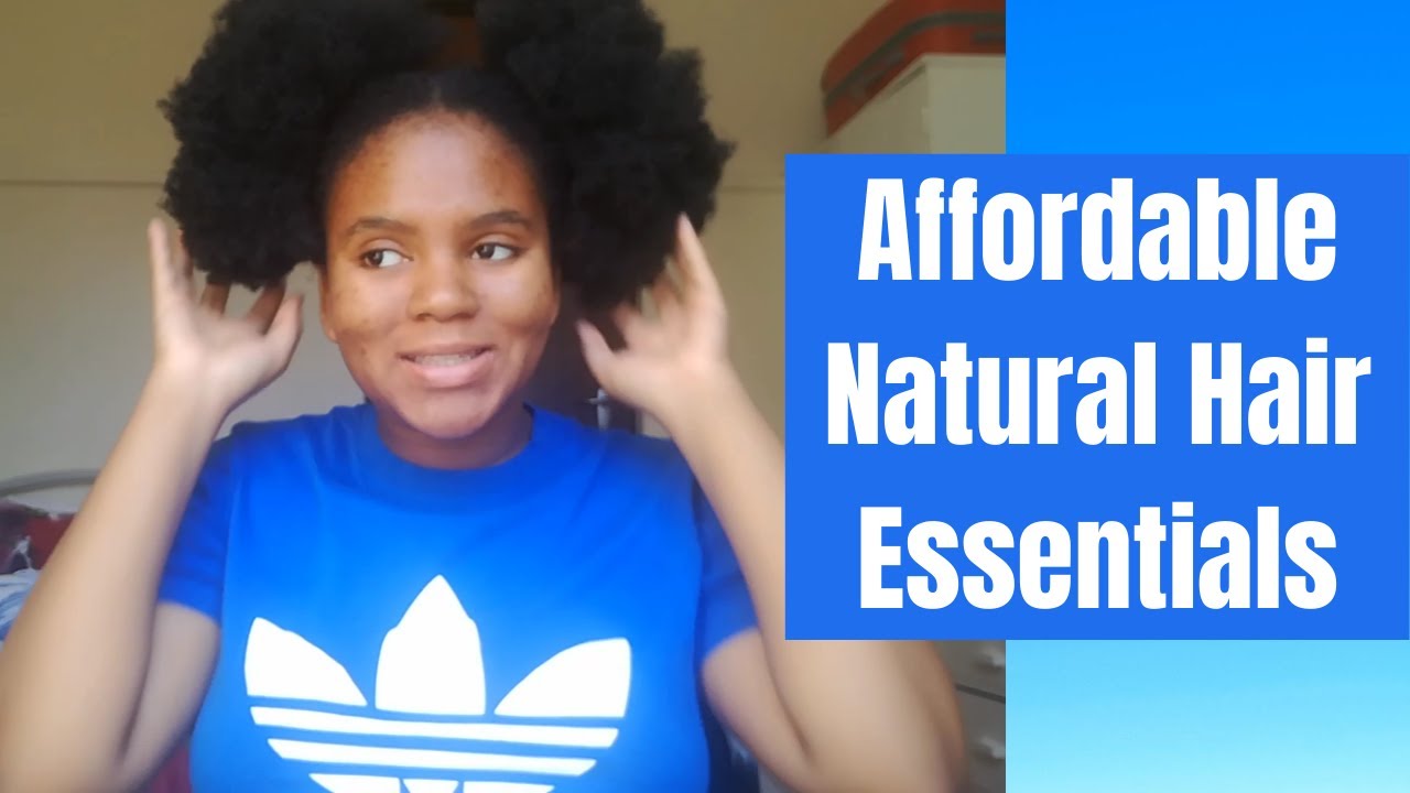 Cheap Natural Hair Products For Fast Hair Growth| South African YouTuber