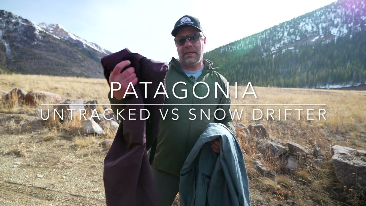 Patagonia Untracked vs Snow Drifter Fall 2023 - Which bibs are best for you?