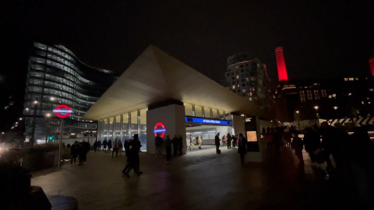 London Underground Northern Line Journey: Leicester Square - Battersea Power Station