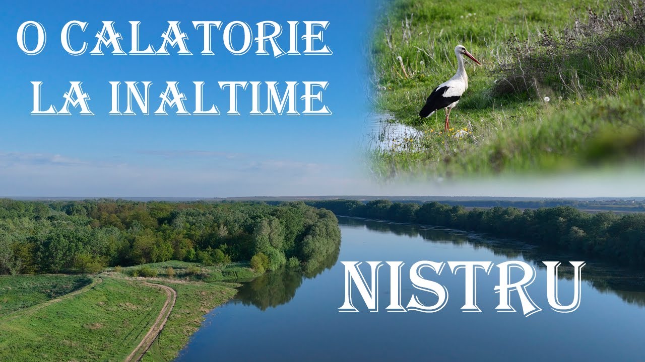 Zbor peste Nistru: Povestea unei calatorii aeriene - Corjova, Moldova. Flying over the Dniester. 4K