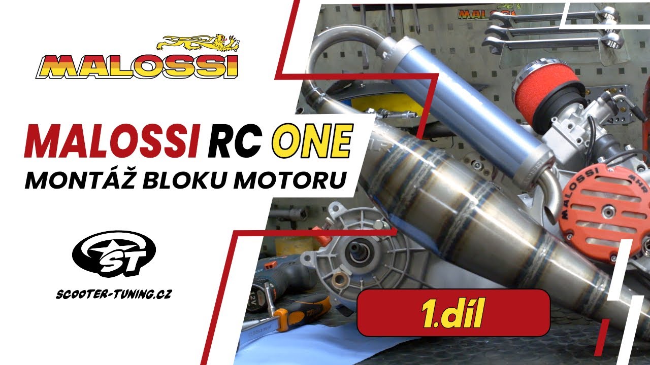 Malossi RC-ONE: montáž 1. díl