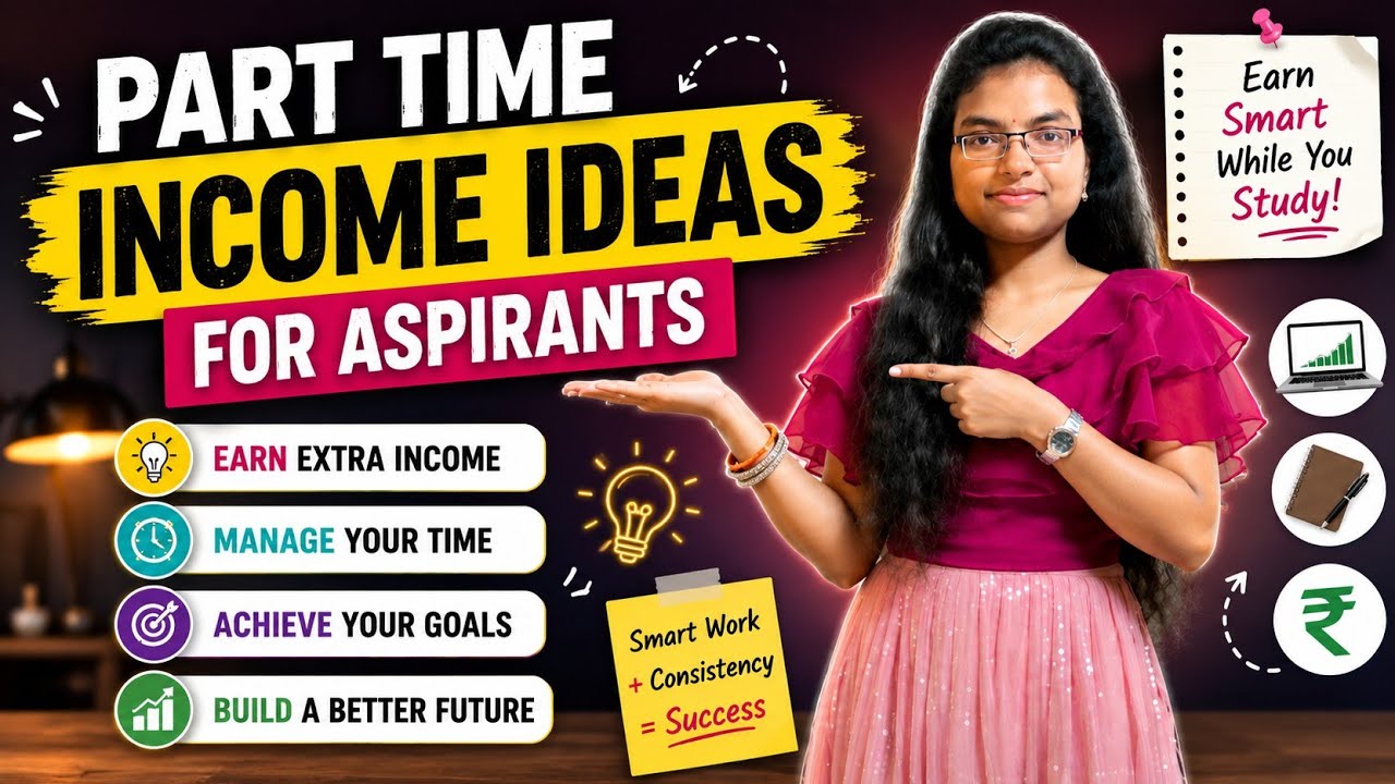 Part time income ideas for aspirants|aspirants life#govtjobs#aspirantstruggle#parttimejobforaspirant