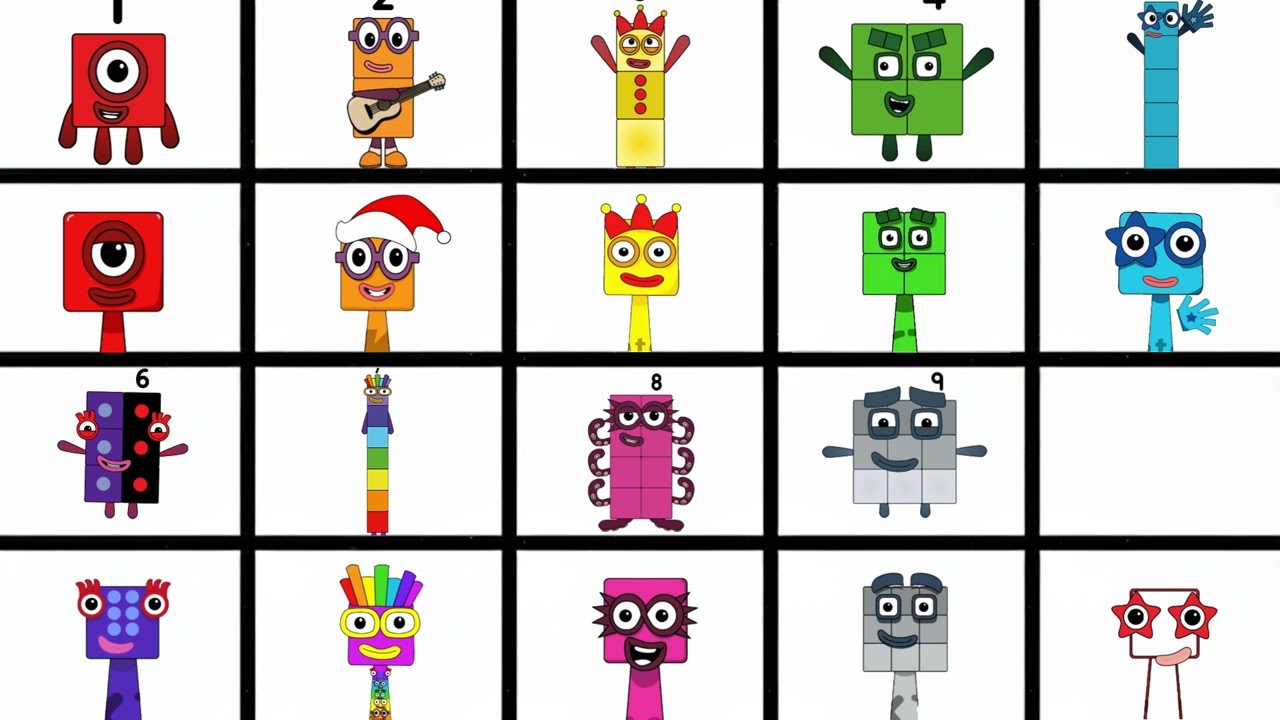 Sprunki OC: Sprunki Все Numberblocks 1-10 против Incredibox Alphablocks 1-10 Фаза 1 – Фаза 2 (Битва)